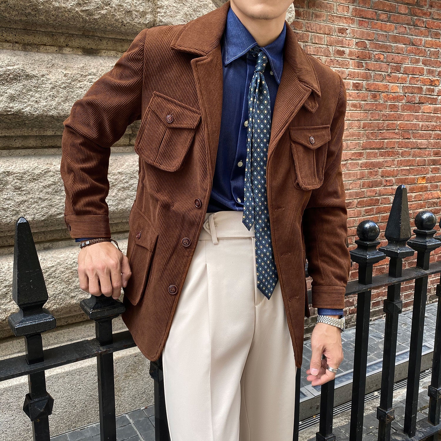 Luxurious Corduroy Jacket