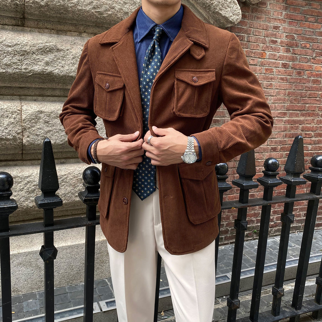Luxurious Corduroy Jacket