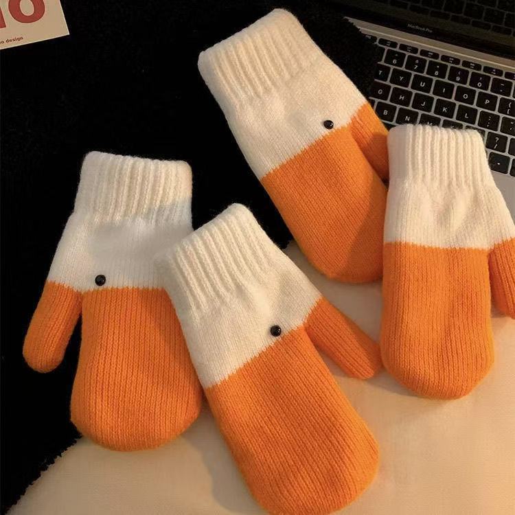 Handmade Funny Swan Gloves