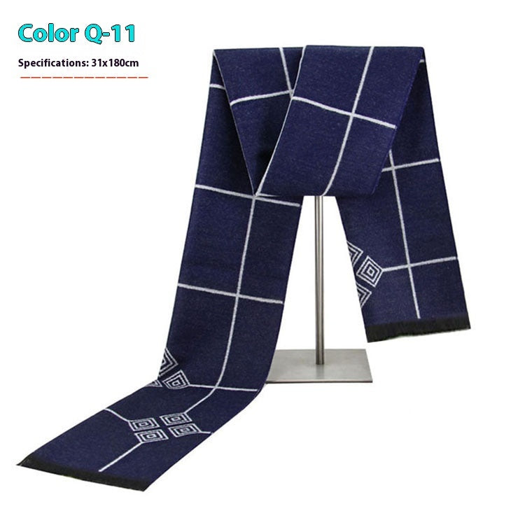 Striped Business Scarf